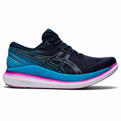 Asics Glideride 2 - Naisten Juoksukengät - Sininen/VaaleanTurkoosi